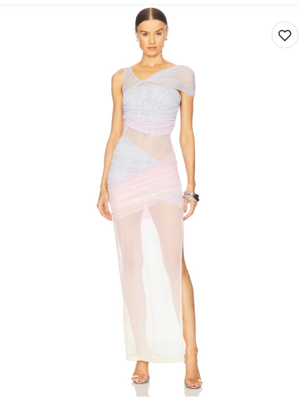 LAMARQUE florinda maxi dress in sunset gradient